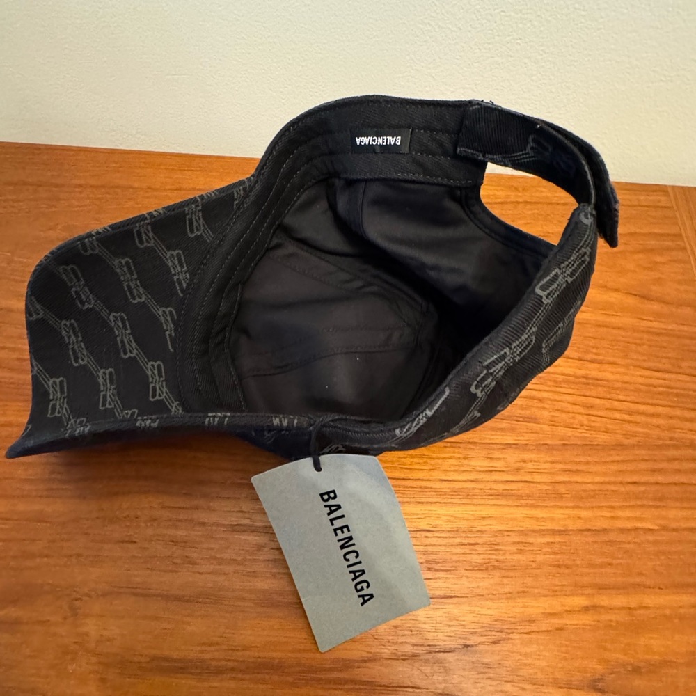 Balenciaga BB Monogram Baseball Cap - Picture 5 of 7